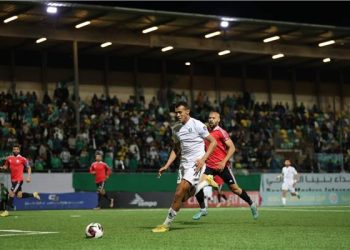 لقطة من مباراة الطلائع واهلى طرابلس