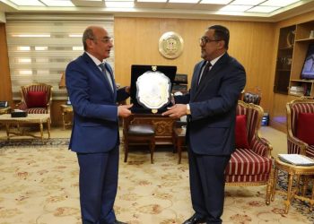 وزير العدل يستقبل نظيره اليمني لبحث الموضوعات المشترك في المجال القضائي