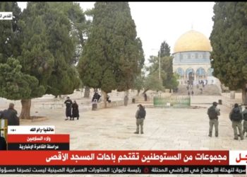 قوات الاحتلال تواصل فرض السيطرة الأمنية  في باحات الأقصى ومخيم جنين