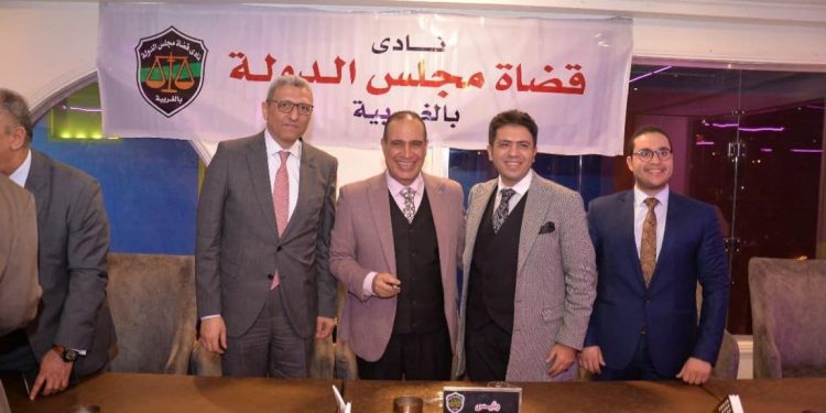 ناد قضاة الغربية يكرم المستشار الراحل سمير يوسف البهى خلال حفل إفطاره السنوى