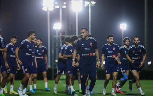 تفاصيل التدريب الاول للأهلي في الإمارات استعدادا للسوبر