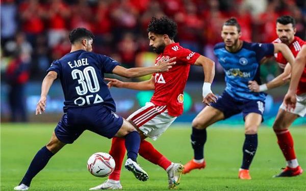 بعد انتهاء الوقت الاصلي بالتعادل .. وقت إضافي للأهلي وبيراميدز في السوبر