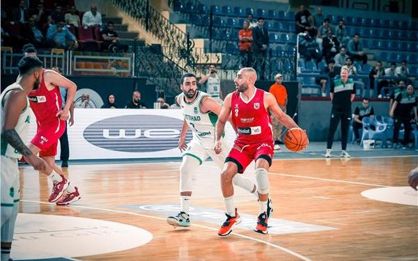 الأهلي يفوز على الاتحاد 69/62 بأولي مباريات نهائي دوري السوبر للسلة