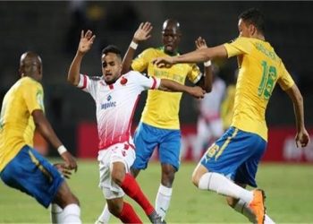 الوداد المغربي يتعادل مع صن داونز سلبيا في الشوط الاول بدوري الأبطال