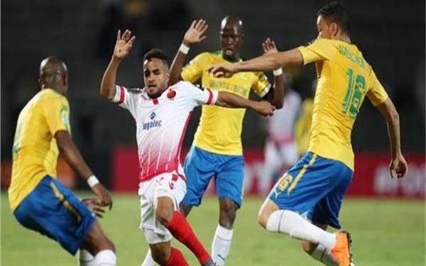 الوداد المغربي يتعادل مع صن داونز سلبيا في الشوط الاول بدوري الأبطال