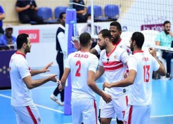 طائرة الزمالك تتأهل لـ نصف نهائي بطولة أفريقيا بالفوز علي بطل زامبيا