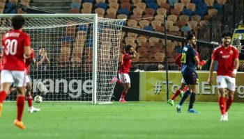 الاهلي يباغت الترجي التونسي بهدف في الشوط الاول