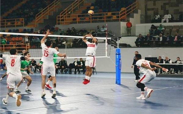 طائرة الزمالك يهزم الجيل الصاعد الجزائري ويتأهل لنهائي بطولة أفريقيا