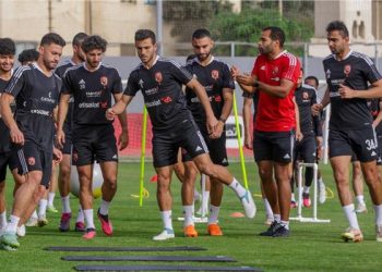 الأهلي يستأنف تدريباته الجماعية استعدادًا لمواجهة إنبي في الدوري