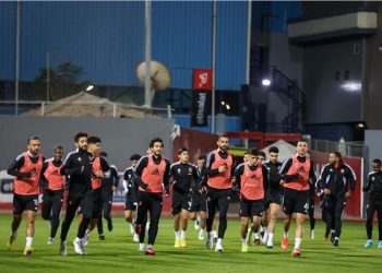 الأهلي يختتم استعداده لمواجهة إنبي في الدوري