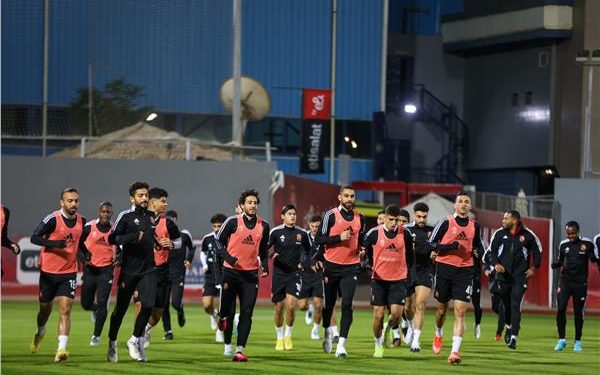 الأهلي يختتم استعداده لمواجهة إنبي في الدوري