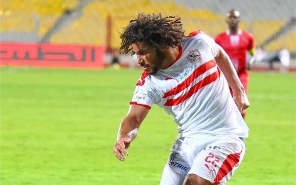 عبد الله جمعة ينتظم في تدريب الزمالك إستعداد لـ مباراة طلائع الجيش