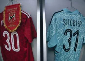 غرفة ملابس الأهلي قبل مواجهة الترجي بدورى الابطال | صور