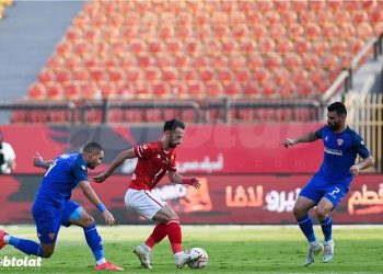 الاهلي يتعادل مع سيراميكا سلبياً في الشوط الأول