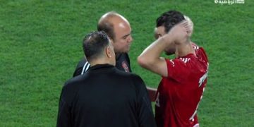 تفاصيل تعرض محمود متولي لإغماء عقب نهاية مباراة السوبر |فيديو