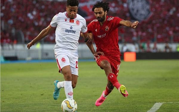 الوداد المغربي يتقدم على الاهلى بهدف نظيف فى الشوط الاول |فيديو