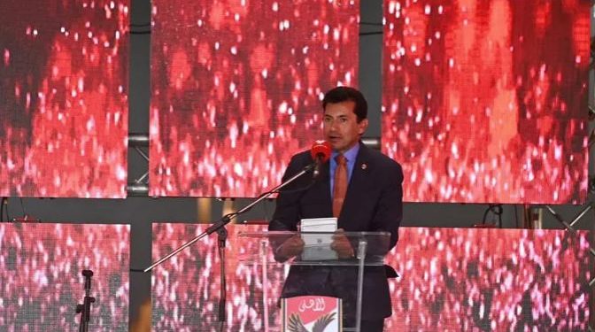 أشرف صبحي: فرع الأهلي بالتجمع صرح عظيم يساهم في تطور الرياضة