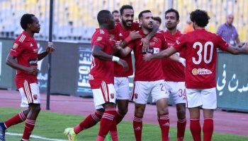 الأهلى ييستعرض عضلاتة علي حرس الحدود فى ليلة التتويج بالدرع  الـ43