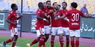 الأهلى ييستعرض عضلاتة علي حرس الحدود فى ليلة التتويج بالدرع  الـ43