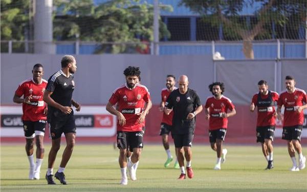 الأهلي يواصل استعداداته لمواجهة الداخلية في كأس مصر