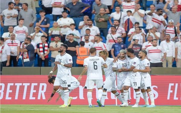 الشباب السعودي يضرب الزمالك بهدف قاتل فى الشوط الاول