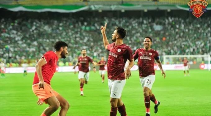 سيراميكا بطلاً لـ كأس الرابطة برباعية في المصري