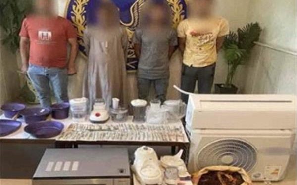 الاجهزة الامنية تضبط تشكيلات عصابية في السرقة بالقاهرة
