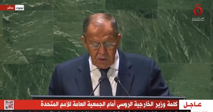 وزير الخارجية الروسى: الغرب إمبراطورية أكاذيب ويرفض مبدأ المساواة |فيديو