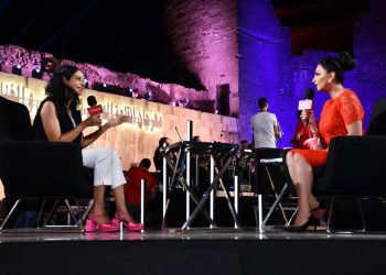 الفنانة نسمة عبدالعزيز : بدايتي كانت من مهرجان القلعة