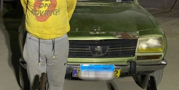 حبس عاطل تم ضبطة بحوزته مخدرات وسلاح ناري في الإسماعيلية