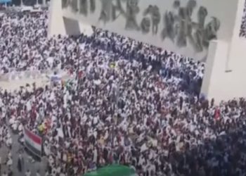 خروج الآلاف في مظاهرات بالعراق دعما لـ قطاع غزة