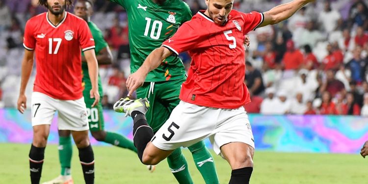 منتخب مصر يضرب زامبيا بهدف قاتل ودياً |صور
