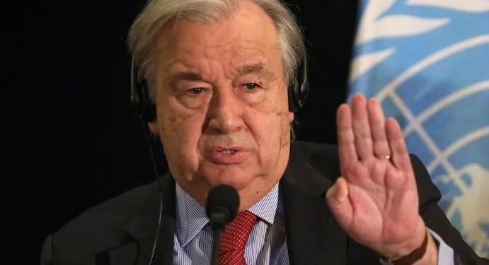 أنطونيو جوتيريش : مصر أثبتت أنها عماد السلام والقادرة على نزع فتيل العنف