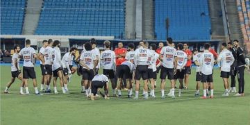 منتخب مصر يختتم تدريباته استعدادًا لـ مواجهة جيبوتي بتصفيات إفريقيا المؤهلة لـ كأس العالم