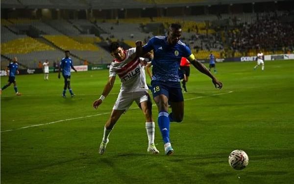 الزمالك يضرب أبو سليم الليبى بهدف قاتل بالكونفدرالية