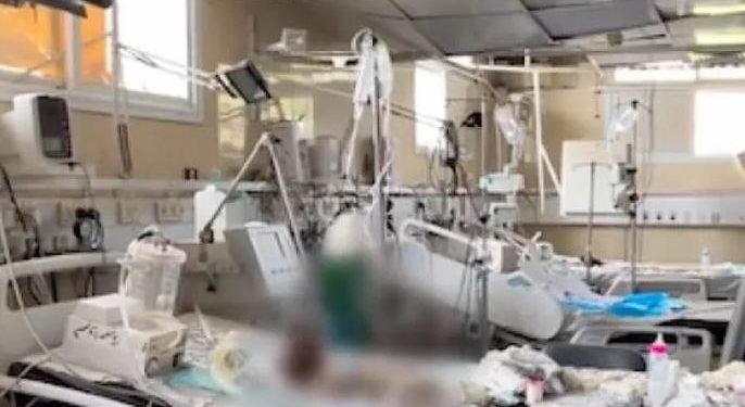 جريمة جديدة للاحتلال.. العثور على جثث أطفال مبتسرين متحللة بمستشفى النصر في غزة