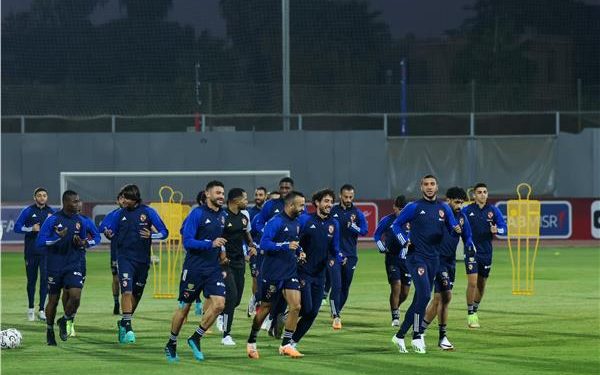 الأهلي يواصل استعداداته لـ مواجهة شباب بلوزداد بدوري الابطال