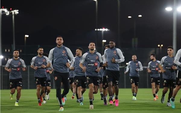 تدريب مغلق للأهلي إستعداداً لمواجهة اتحاد جدة بـ مونديال العالم للاندية