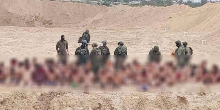 الجيش الإسرائيلي يرد على الاحتجاجات على صور المحتجزين العراة