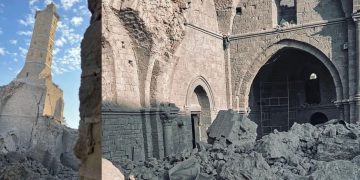 حماس تتهم إسرائيل بتدمير أقدم وأكبر مسجد في غزة