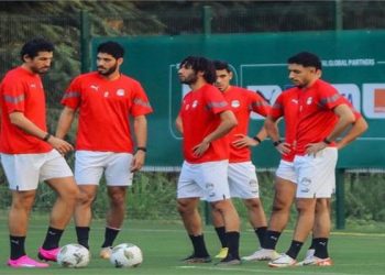 منتخب مصر يواصل تدريباته استعدادًا لضربة البداية بأمم إفريقيا