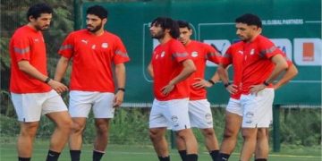 منتخب مصر يواصل تدريباته استعدادًا لضربة البداية بأمم إفريقيا