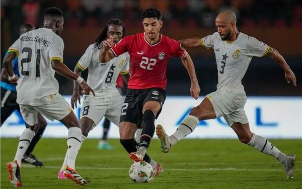 منتخب مصر يتعادل أمام غانا 2 / 2  بـ أمم أفريقيا ويخيب آمال جماهيره