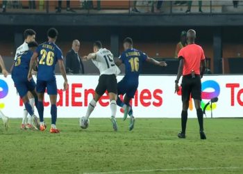 كاب فيردى يباغت منتخب مصر بهدف قاتل فى الشوط الاول