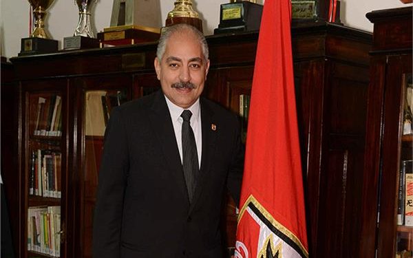 النادى الاهلى ينعى الوزير العامرى فاروق برسالة مؤثرة