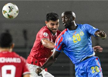 منتخب مصر يتعادل مع الكونغو 1/1 في الشوط الاول بأمم إفريقيا