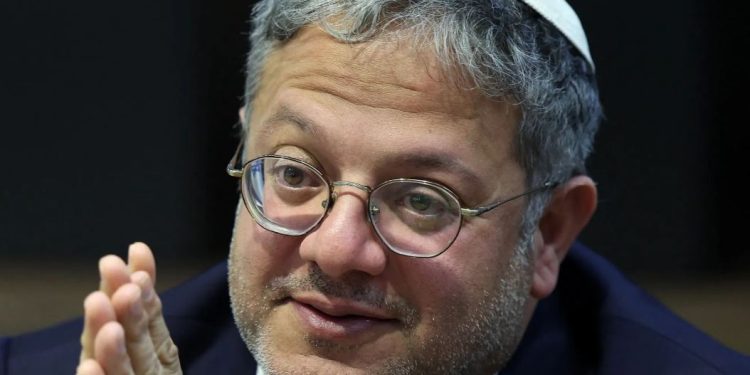 وزير الأمن القومي الإسرائيلي : الحرب فرصة لتشجيع هجرة سكان غزة