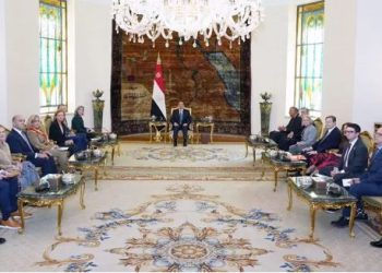 الرئيس  السيسي : نرفض محاولات التهجير وتصفية القضية الفلسطينية