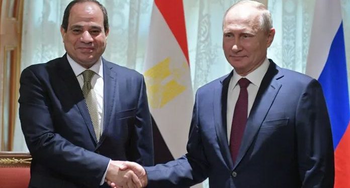 السيسي وبوتين يشاركان غدا في مراسم بدء إنشاء المفاعل الرابع بالضبعة