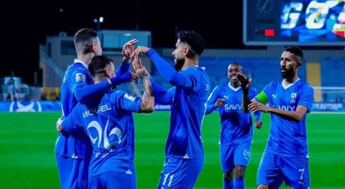 الهلال السعودي يتصدر قائمة تصنيف الأندية الآسيوية